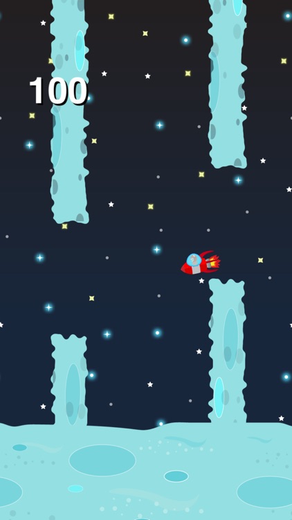 Space Flappy - Reverse Flappy Game