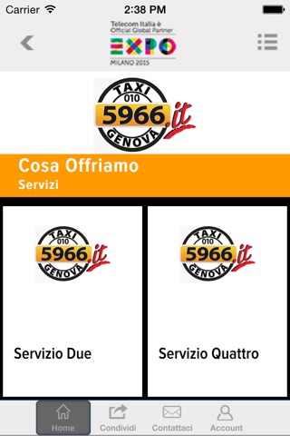 Radio Taxi Genova screenshot 2