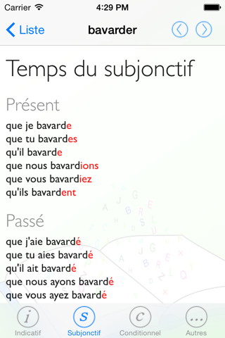 Conjuguons screenshot 3