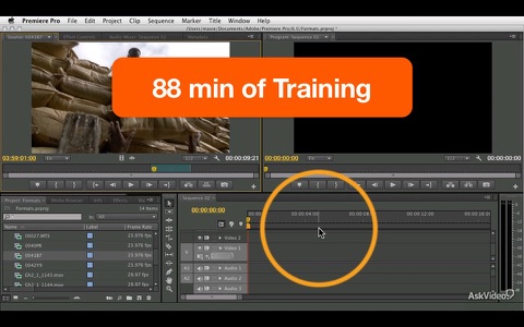 AV for Premiere Pro CS6 101 - Importing and Managing Footage screenshot 2