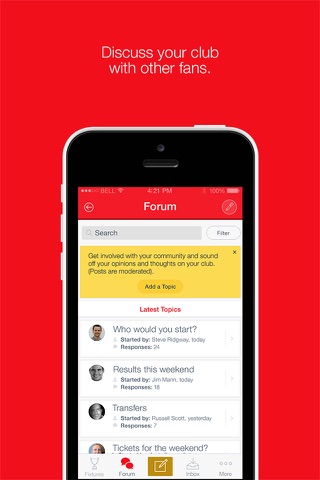 Fan App for Swindon Town FC screenshot 2