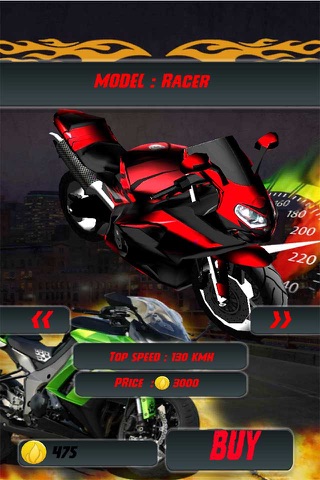 3D Motorcycle bike Driving Traffic - Free Racing Game screenshot 2