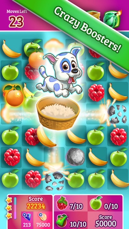 Fruit Charm Mania - 3 Match Juice Puzzle Game screenshot-4
