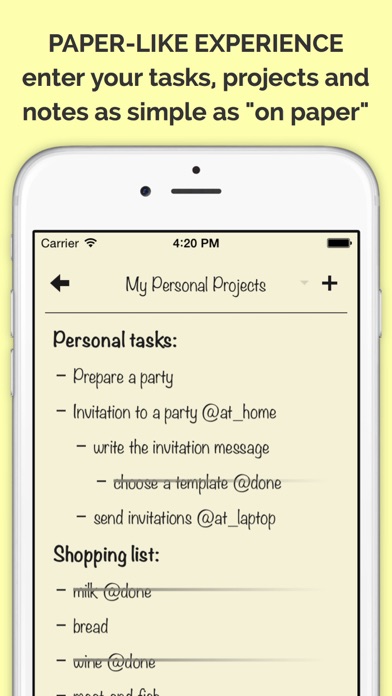 TaskOnPaper - Manage Your Personal & Professional Tasks with Easeのおすすめ画像1