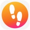 Icon Walk - Pedometer Step Counter for running, jogging and training with widget