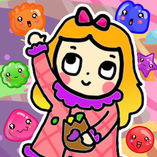 Jelly Yummy Mania : Match 3 Puzzles Games Free Editions For Kids Icon