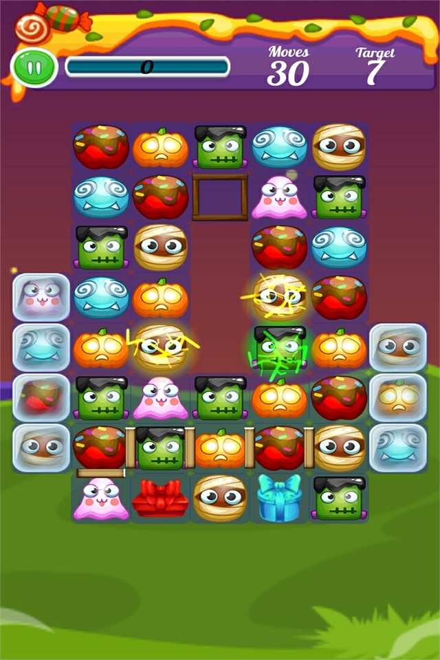 Halloween Match 3 Games screenshot 4