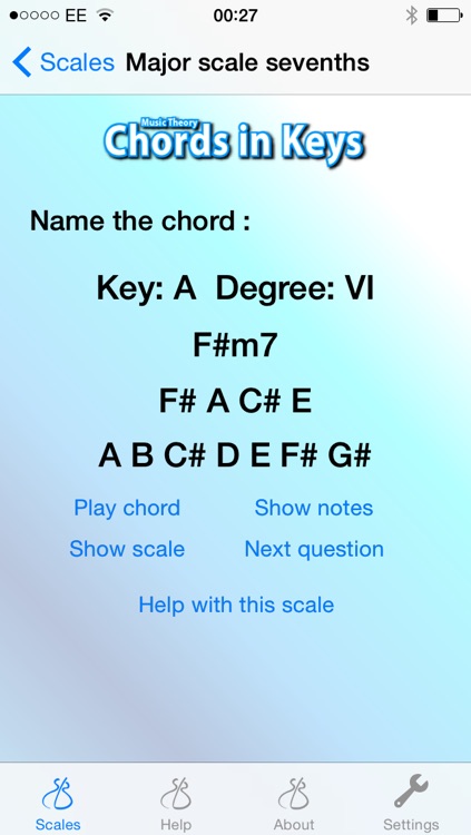 Music Theory - Chords in Keys