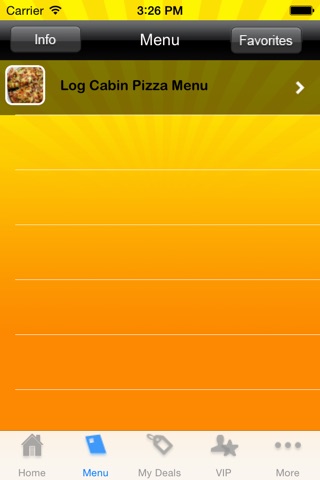 Log Cabin Pizza screenshot 4