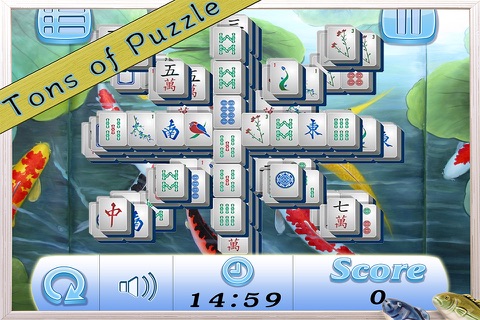 Mahjong Fish Delux Free screenshot 2
