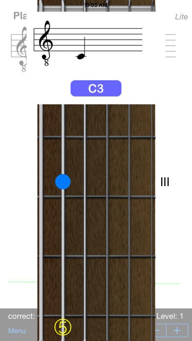 How to cancel & delete Guitar Score Trainer - Lite - Learn Notes With Your Real Guitar from iphone & ipad 4