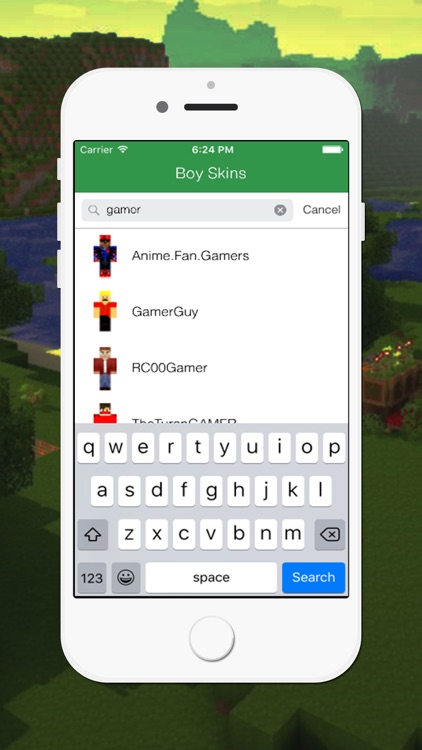 HD Boy Skins for Minecraft Pocket Edition