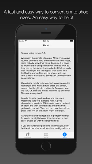 Centimeters to ShoeSize Converter(圖5)-速報App