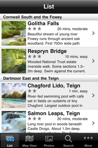 Wild Swimming Britain screenshot 3