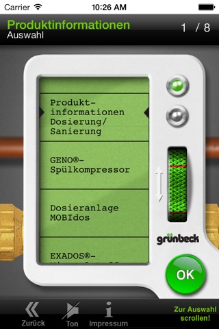 Grünbeck screenshot 3