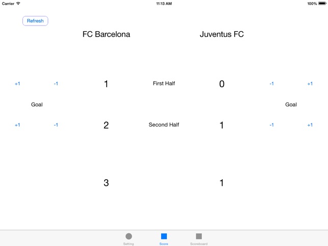 Soccer Scoreboard for iPad(圖4)-速報App