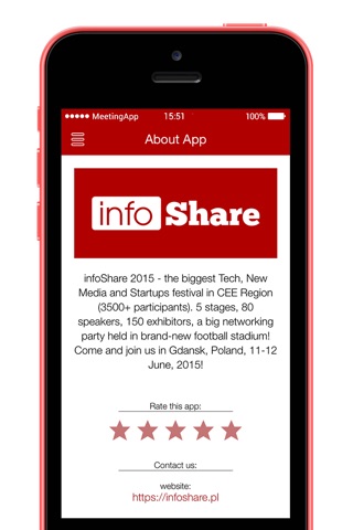 infoShare 2015 screenshot 4