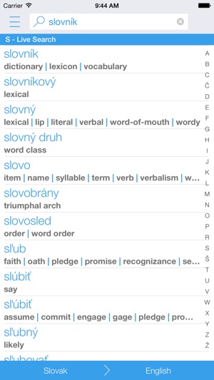 Free Slovak English Dictionary and Translator (Slovensko - a(圖1)-速報App