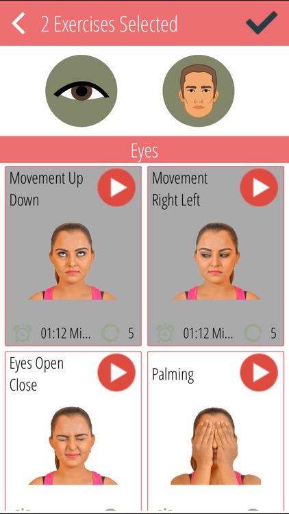 Eyes & Face Stretching Exercises