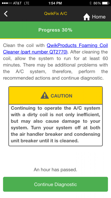 How to cancel & delete QwikFix A/C from iphone & ipad 4