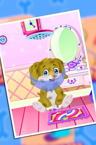 puppy daycare - toddler games Dog Care & Spa Salon - Kindergarten Kids! Feed, Care & Dress Games screenshot 3