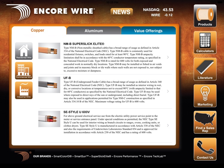 Encore Wire for iPad