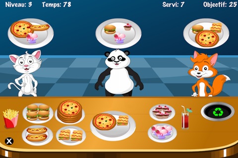 Hippo's Fast Food Restaurant - Free Game For Kids screenshot 4