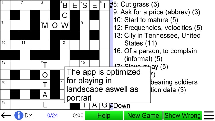 Crossword Unlimited + screenshot-4