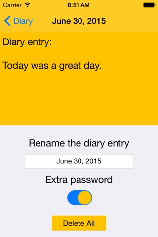 Secure Diary - 100% Security screenshot 4