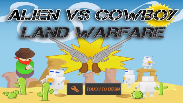 Alien Versus Cowboy Land Warfare