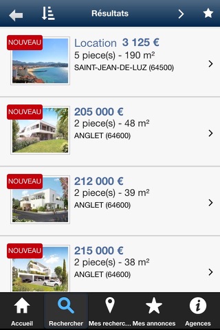 AGENCE IMMOBILIERE COTE BASQUE screenshot 3