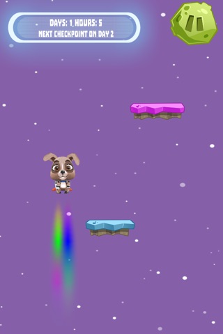 Dog Astronaut Jumping in Space – Flappy Crush Impossible Puppy Dash screenshot 4