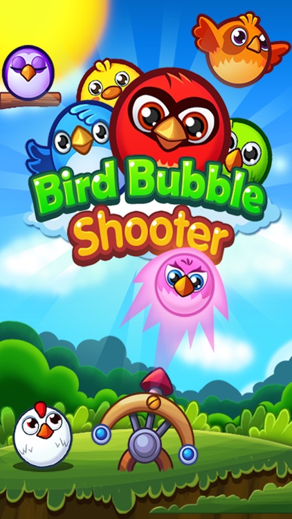 Bubble Shooter Birds. Lets play. Funny game. 