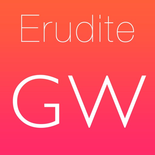 Erudite: word game iOS App