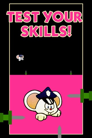 Mappy the Bouncing Mouse - A retro style game screenshot 2