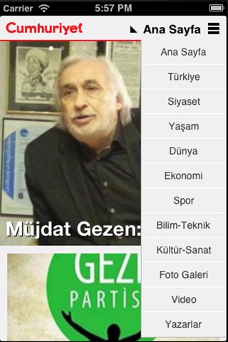 Cumhuriyet Gazetesi screenshot 2