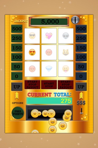 A funny Emoji Slot Machine Casino Game screenshot 2