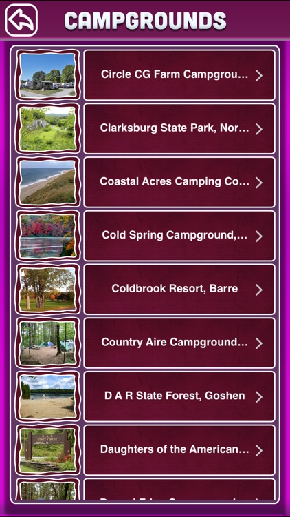 Massachusetts Campgrounds Offline Guide
