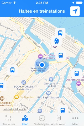 Bus & Trein: OV Planner, Metro, Tram, Veerboot, Bus en Trein openbaar vervoer tijden live en reizen plannen screenshot 3