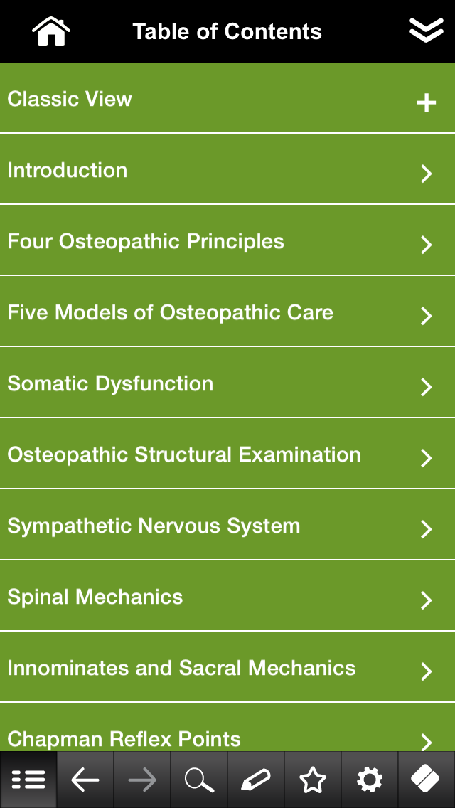 Osteopathic Medicine pocketcards Screenshot 2