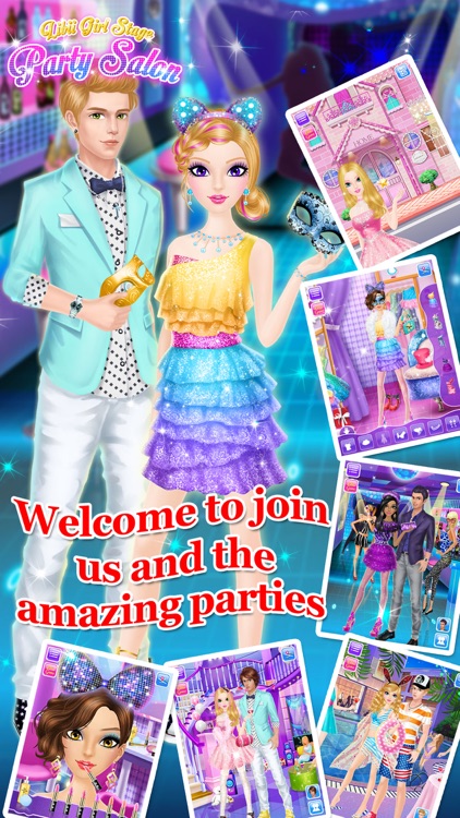 Party Salon - Girls Makeup & Dressup Games screenshot-3