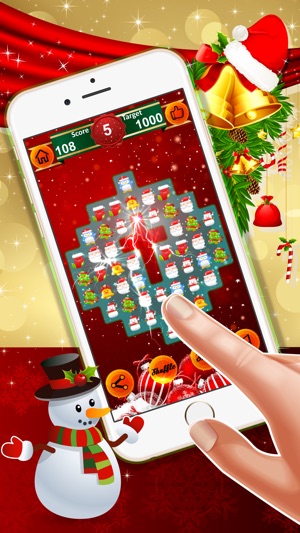 Christmas Match 3 : - A Fun matching game for Merry xmas sea(圖2)-速報App