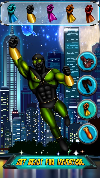 Create Your Own Superhero Maker – Super Hero Creator Games for US Man Free screenshot-3