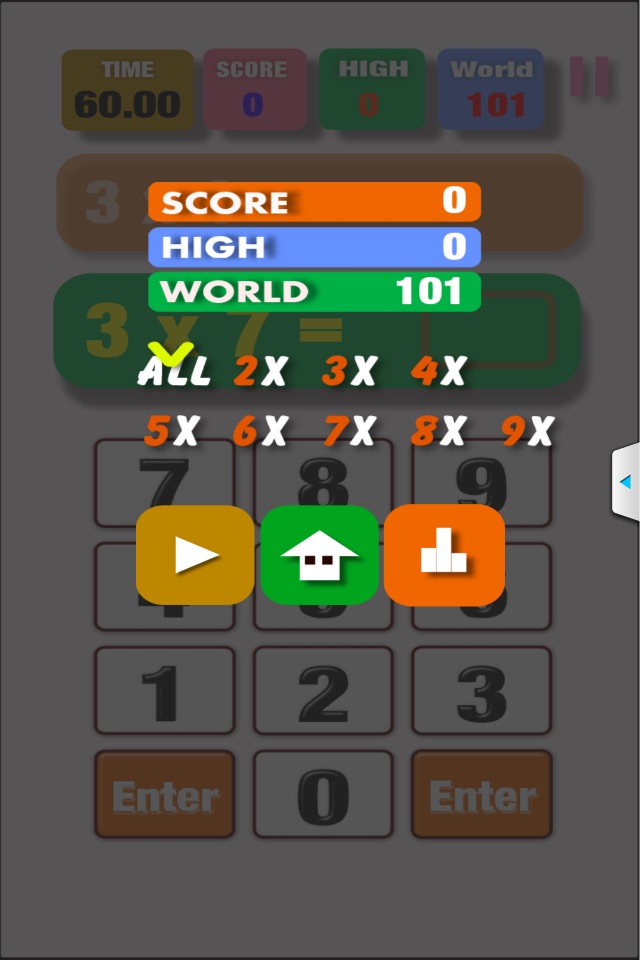 Speed Multiplication table screenshot 2