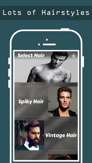 Men Hairstyle - Hair ideas Spiky Hair and Mohawk Hair Catalo(圖3)-速報App