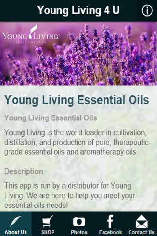 Young Living 4 U screenshot 2