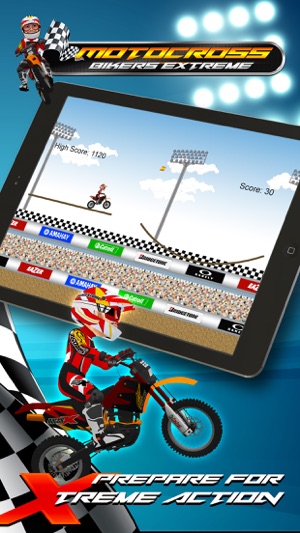 Crazy Motocross Bikers: Xtreme Skills Madness(圖1)-速報App