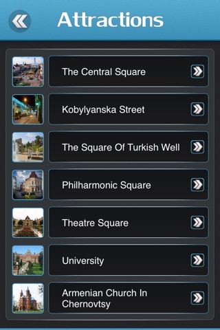 Chernivtsi City Offline Travel Guide screenshot 3