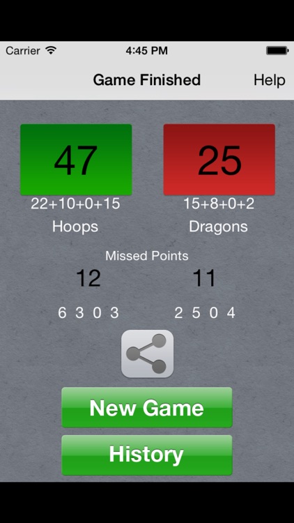 Basketball Score Tracker Lite