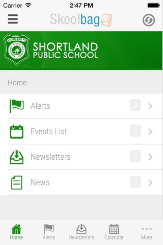 Shortland Public School - Skoolbag screenshot 2